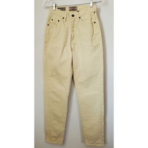 4 Vintage 90's Yellow Express High Waist Denim Jeans